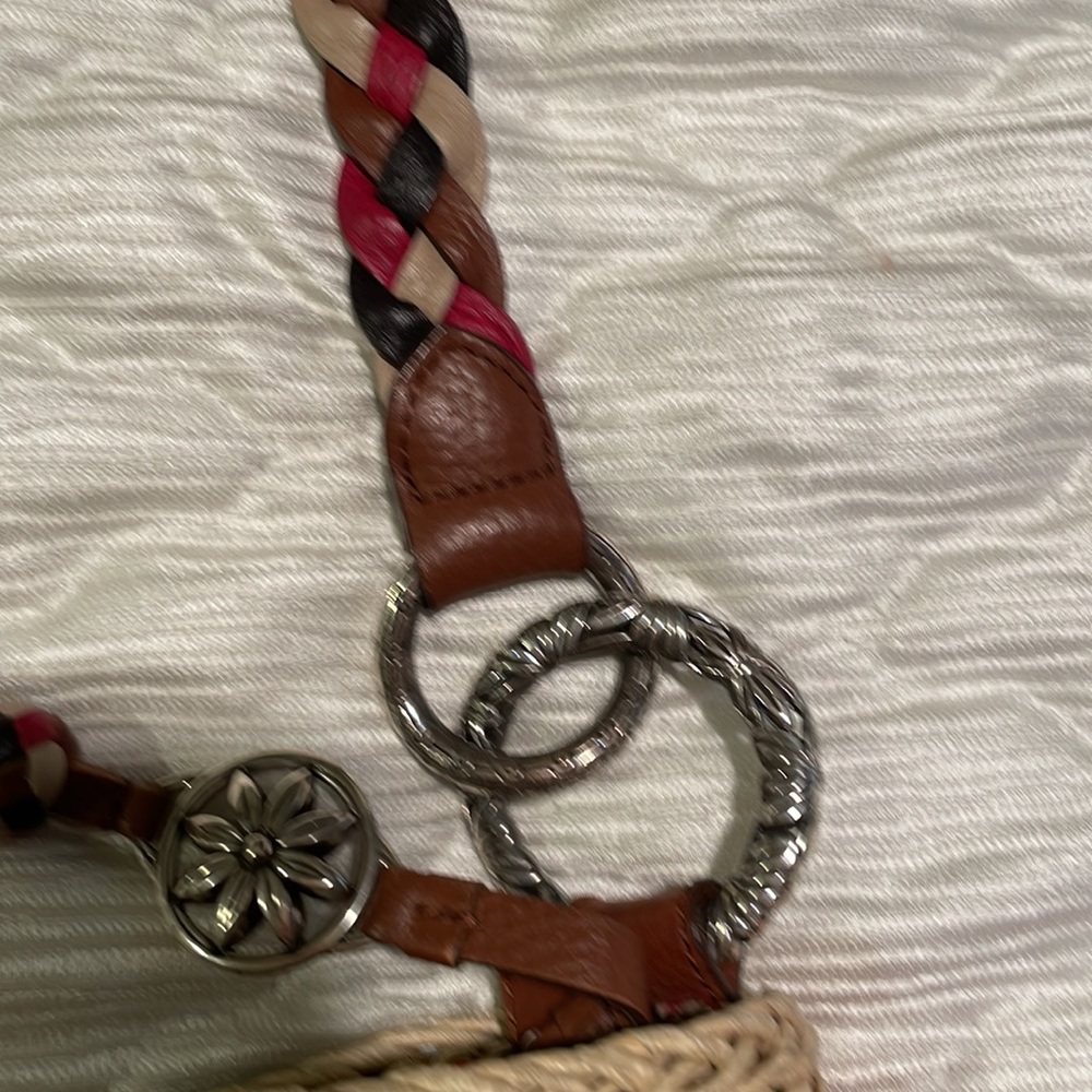 Vintage Brighton straw purse - Picture 3 of 16